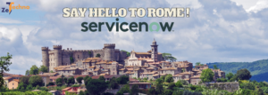 servicenow rome release